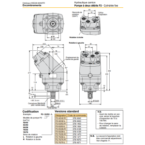 Pompe Parker F2-53/53-R - Parker -